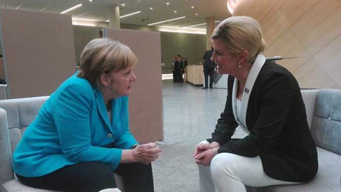 Kolinda i Merkel