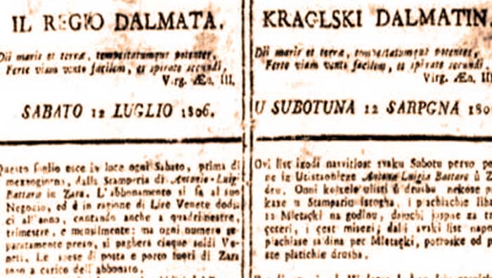 Prve novine na hrvatskom jeziku