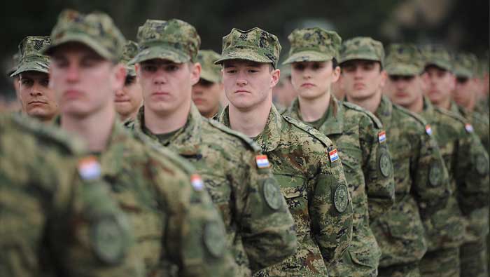 natječaj za prijam 240 vojnika/mornara u djelatnu vojnu službu