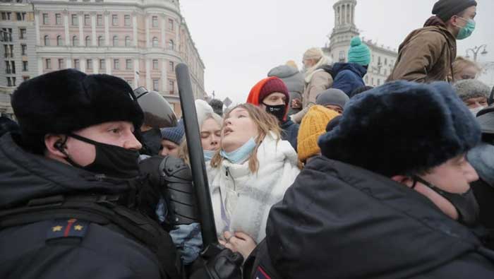 Prosvjedi u Rusiji