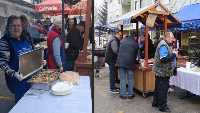 Dugo Selo: Branitelji počastili građane tradicionalnim Adventskim ručkom