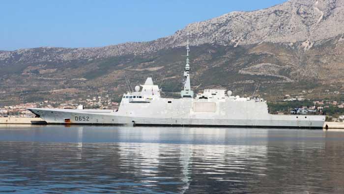 Francuski ratni brod uplovio u Hrvatsku