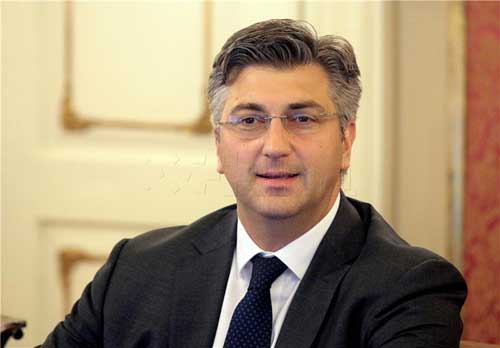 Plenković - HOS - Jasenovac