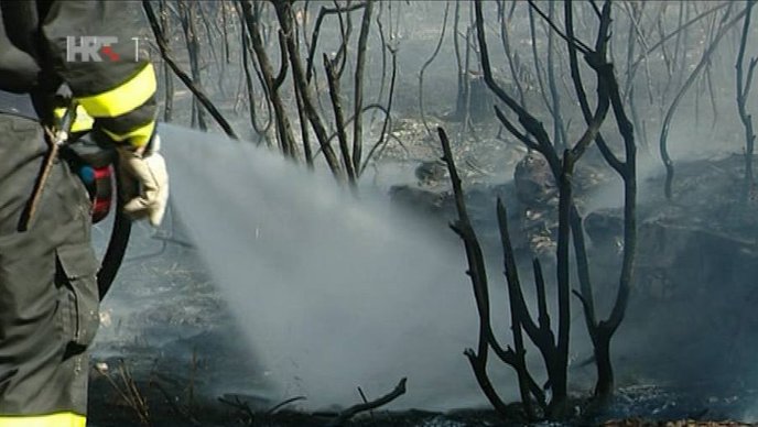 Požar kod Šibenika