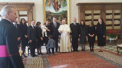 Plenković - papa Franjo