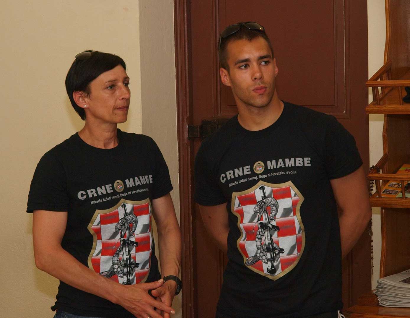 majica 25 godina - CRNE MAMBE