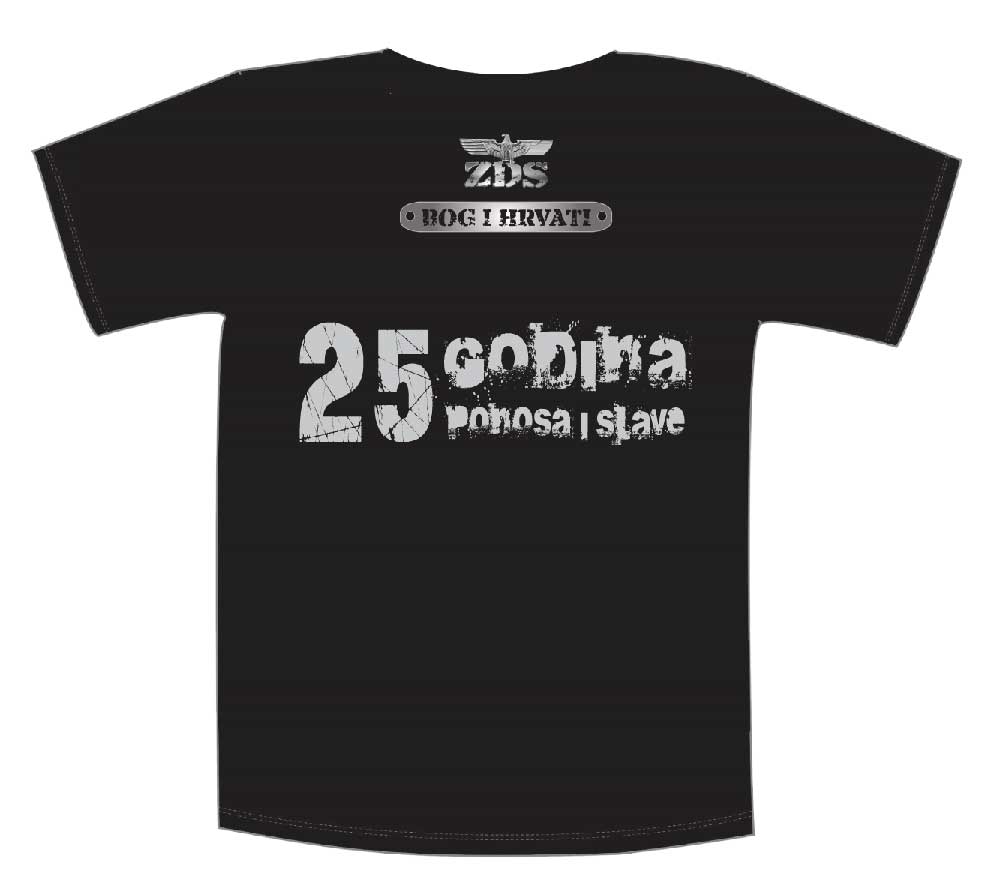 majica 25 godina - CRNE MAMBE