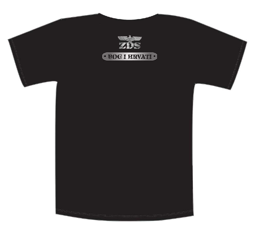 majica Hrvatska u srcu - CRNE MAMBE