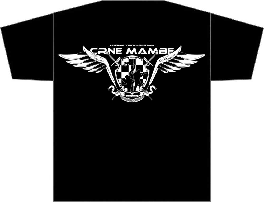 majica Virtus Honora - CRNE MAMBE